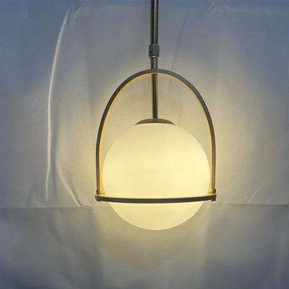 DecorBites™ Glass Globe Pendant Light for Kitchen Dining Room - Nordic Design