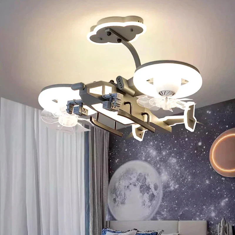Contemporary LED Ceiling Fan
