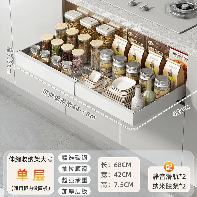 Metal Drawer Organizer Rack