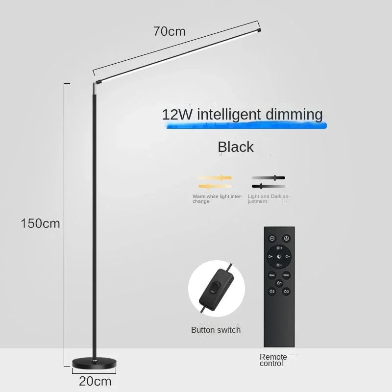 Aluminum Minimalist Floor Lamp