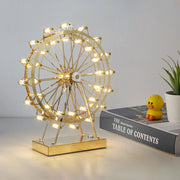 Yellow Ferris Table Lamp