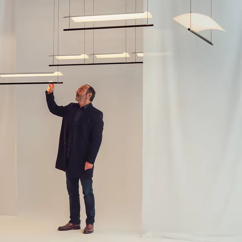 Brushed Steel LED Pendant