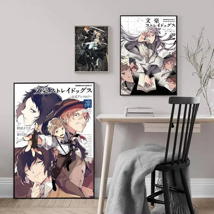 Anime Poster Self-adhesive Wall Decor