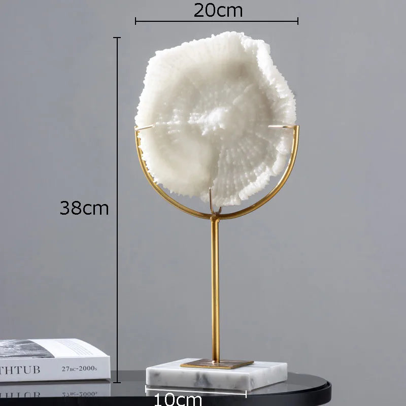 DecorBites™ Coral Resin Statue Desk Decoration Modern Home Decor Ornaments