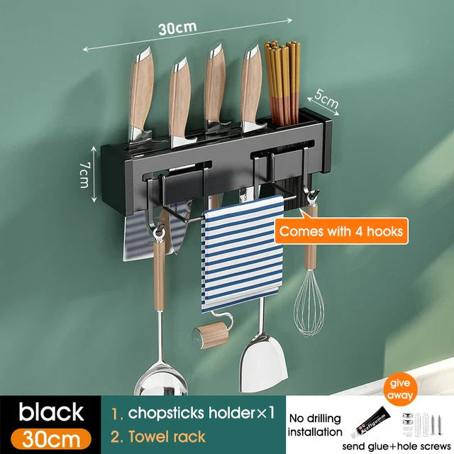 Metal Wall Knife Rack