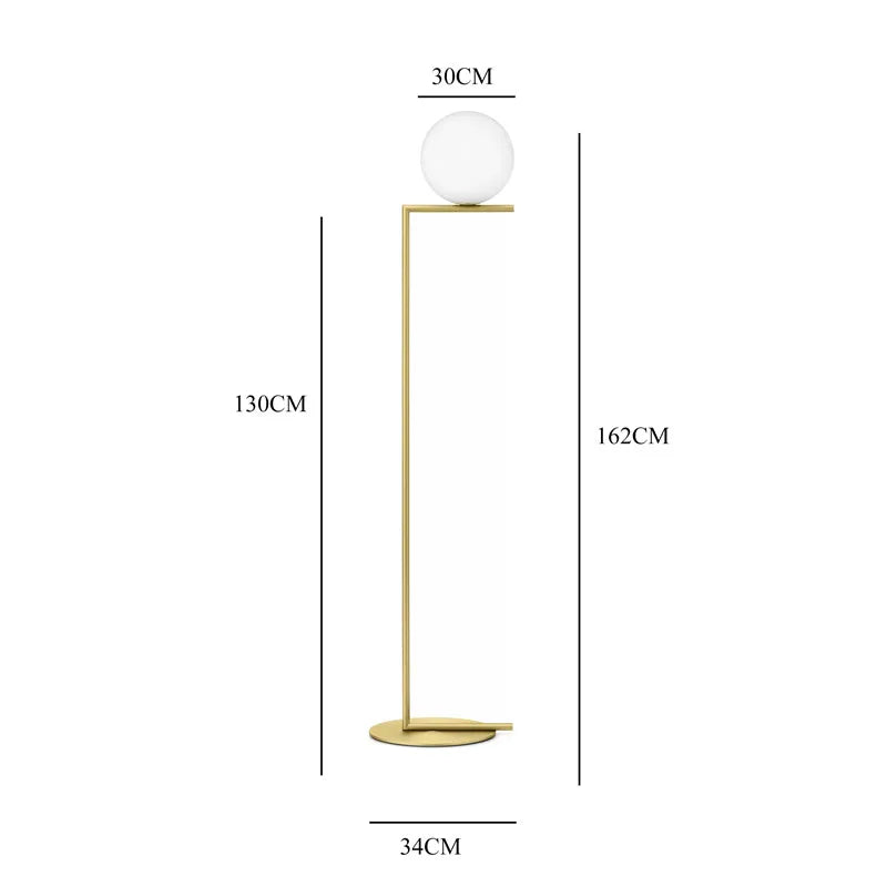 DecorBites™ Glass Ball LED Chandelier Light for Modern Home Decor
