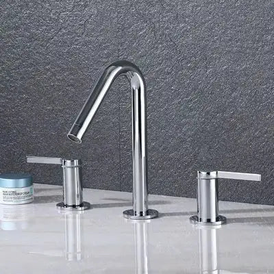 Gold Chrome Wall Faucet