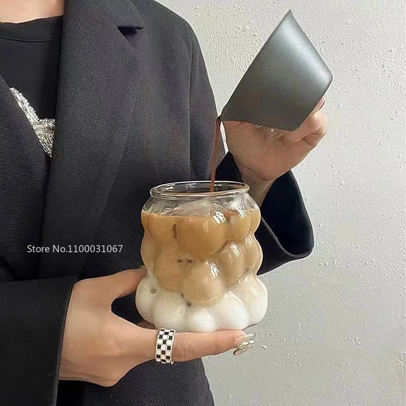 Glass Grape Cup Set