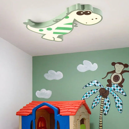DecorBites™ Dinosaur Animal Kids Ceiling Lamp Smart LED Lightingjuvenile Bedroom Modern Cartoondino
