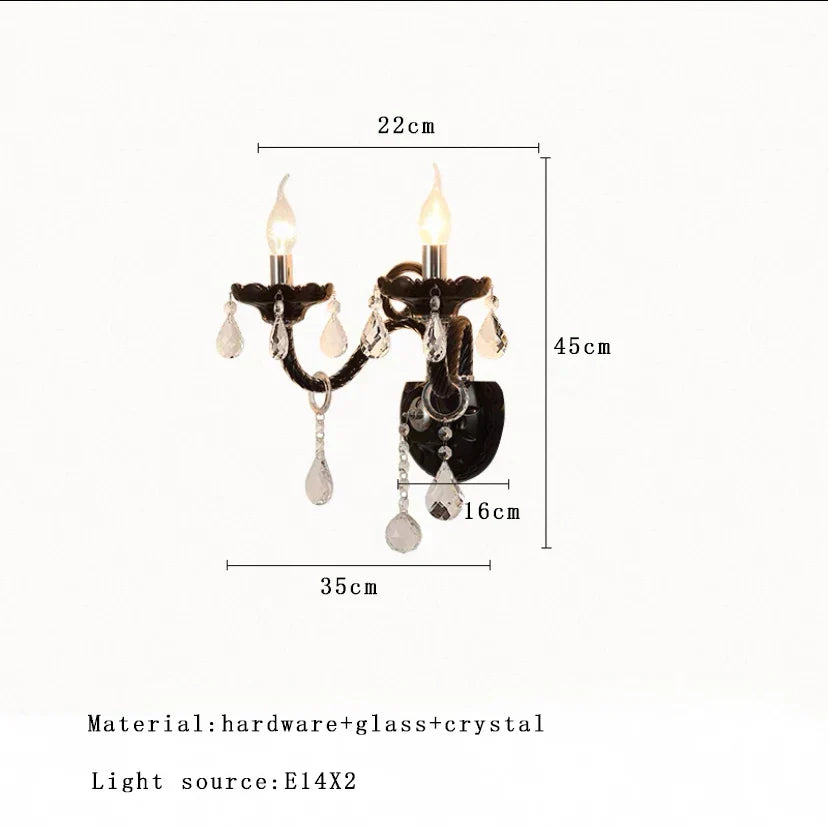DecorBites™ Crystal Branch Chandelier | Modern Room Decor | Living & Dining Room Hanglamp