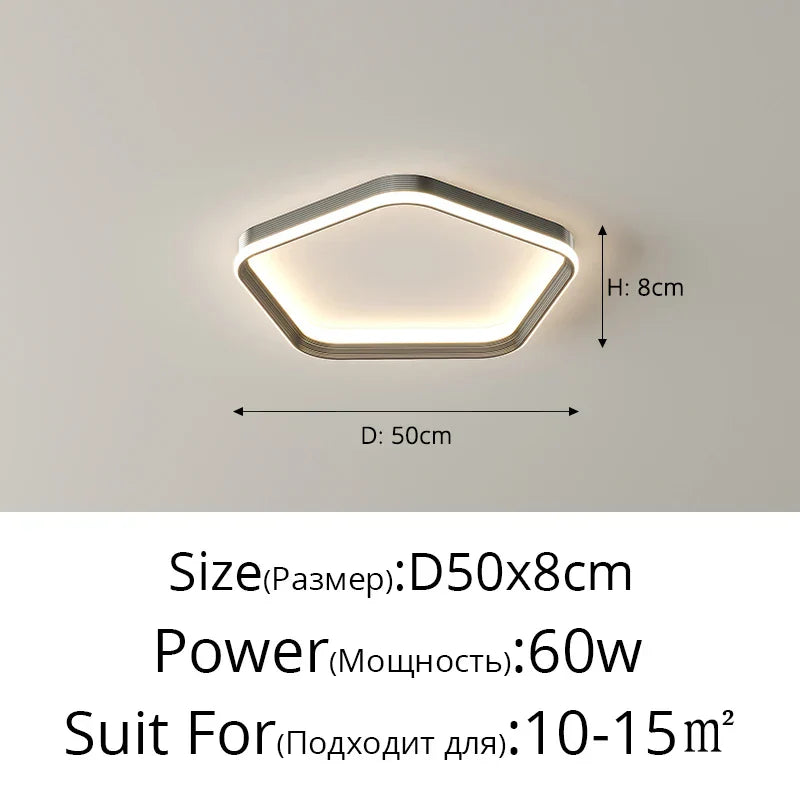 Contemporary LED Ceiling Chandelier