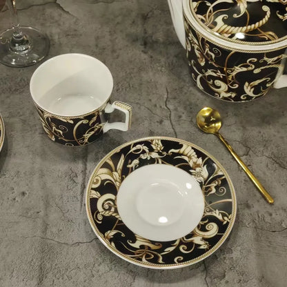 DecorBites™ Black Unicorn Series Kitchenware & Tableware Set