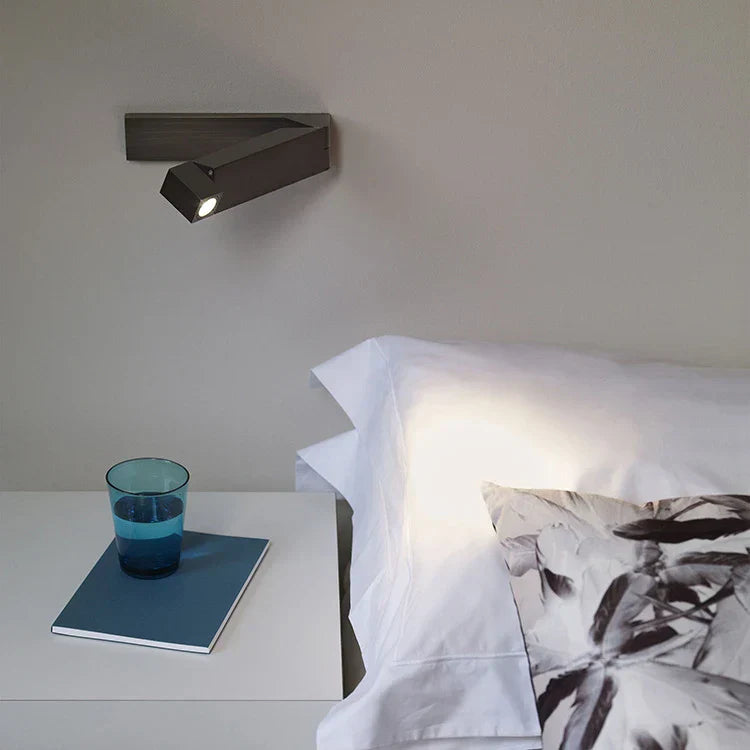 DecorBites™ LED Bedside Wall Light 3W Angle Adjustable Sconce for Corridor Bedroom