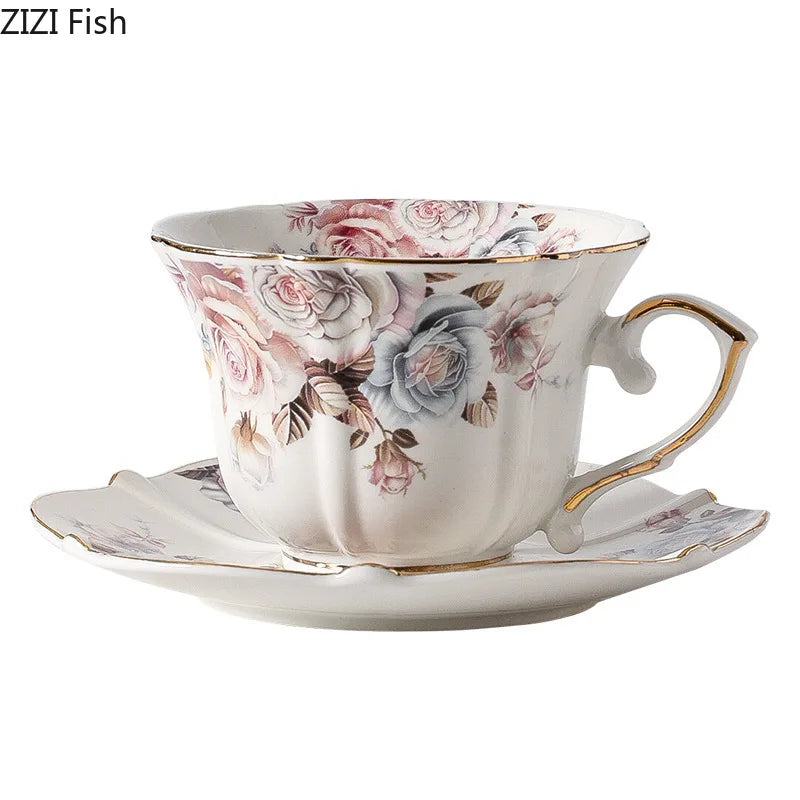 Ceramic Lace Tea Set