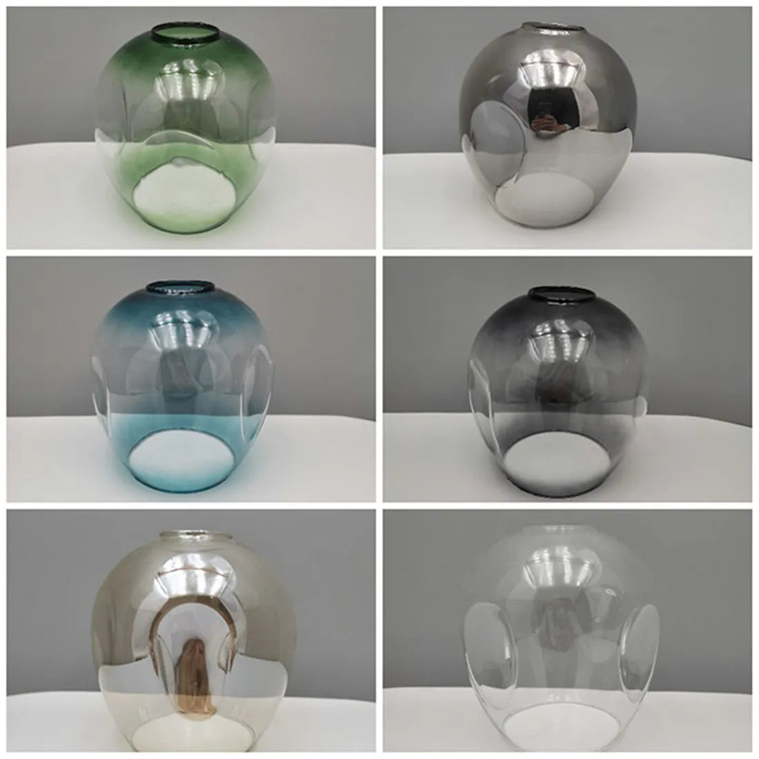 DecorBites™ Glass Shade Replacement for DNA Magic Bean Lights | 4.5cm Fitter E27 Lamp Cover