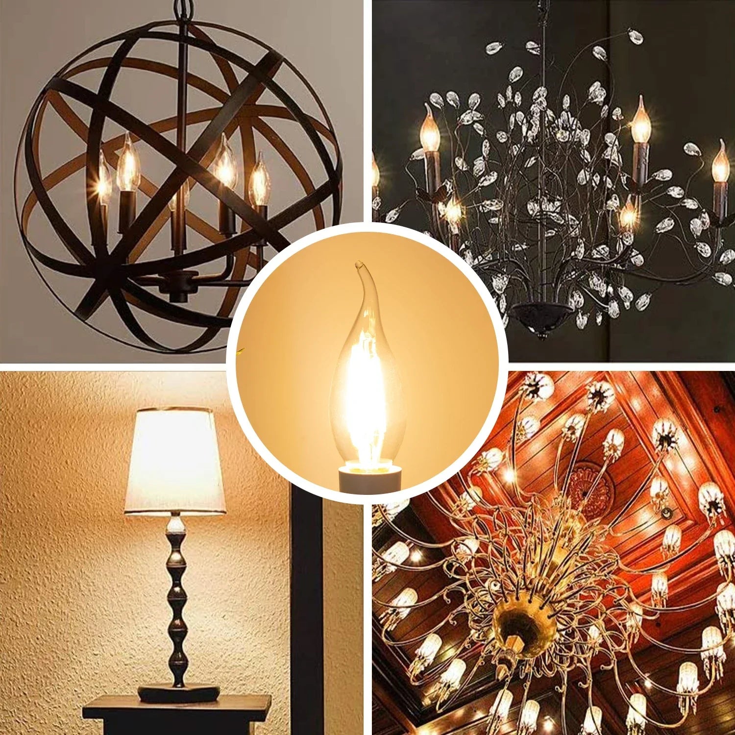 Retro Candle LED Bulb