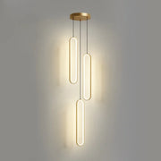 Sleek LED Pendant Chandelier