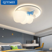 Gold Airplane Chandelier