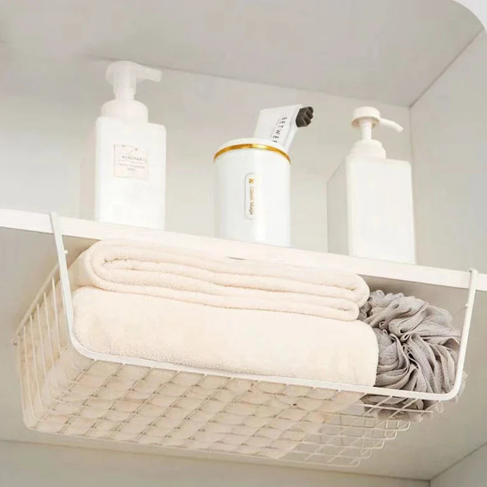 Metal Mesh Storage Shelf