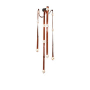 Leather Marble Dimmable Pendant
