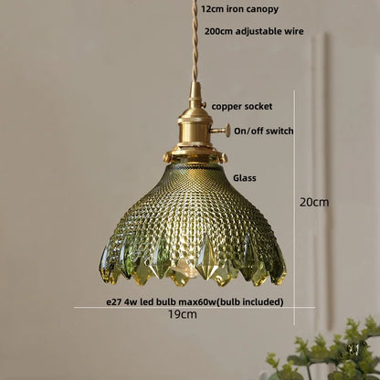 DecorBites™ Glass LED Pendant Light - Modern Nordic Design for Kitchen, Restaurant, Living Room