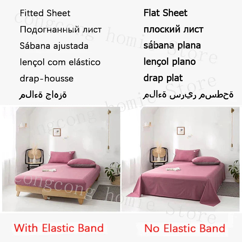 DecorBites™ Fresh Bubble Yarn Fabric Bedding Set - Soft, Breathable Duvet Cover with Sheet