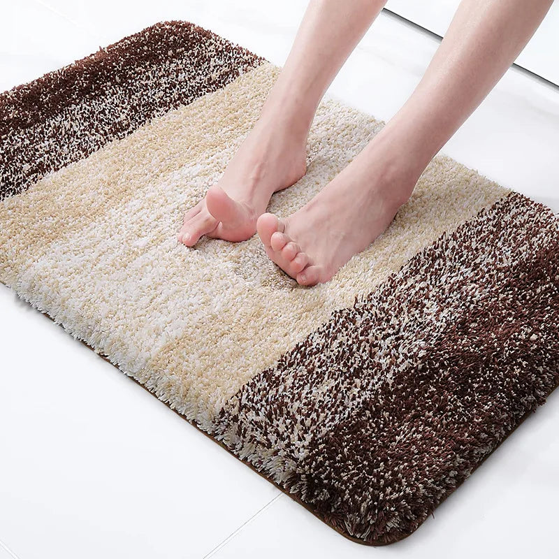 Gradient Microfiber Bath Mat