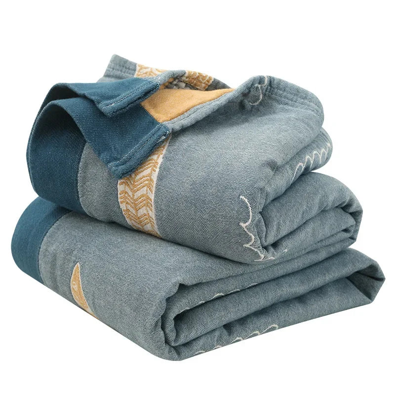 Cotton Fish Gauze Blanket