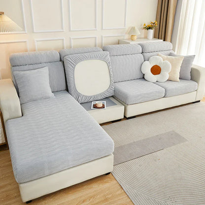 DecorBites™ Jacquard Sofa Seat Cover Furniture Protector Stretch Washable Slipcovers