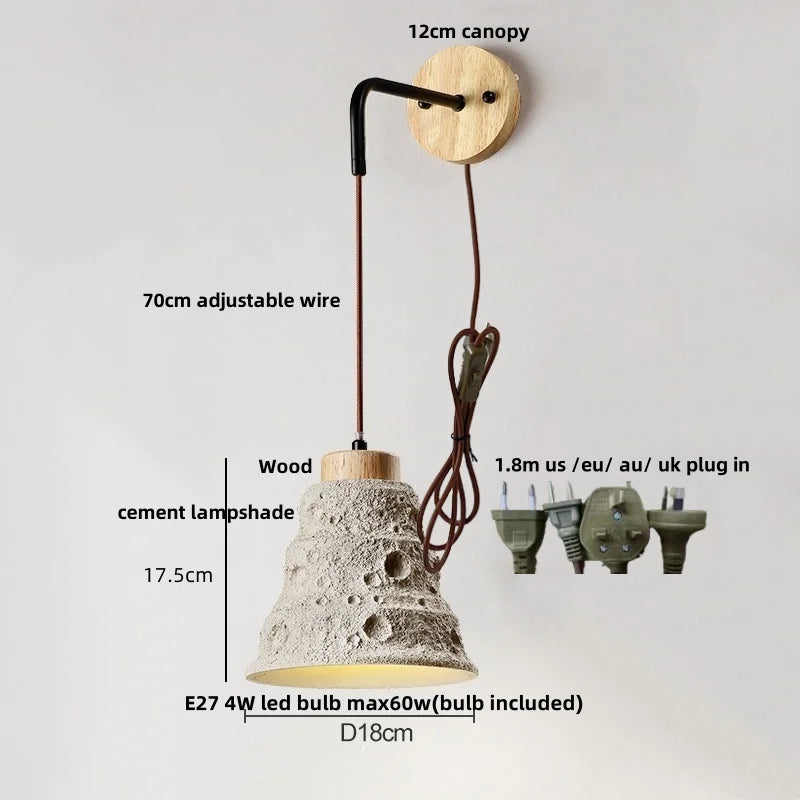 Cement LED Wall Lamp