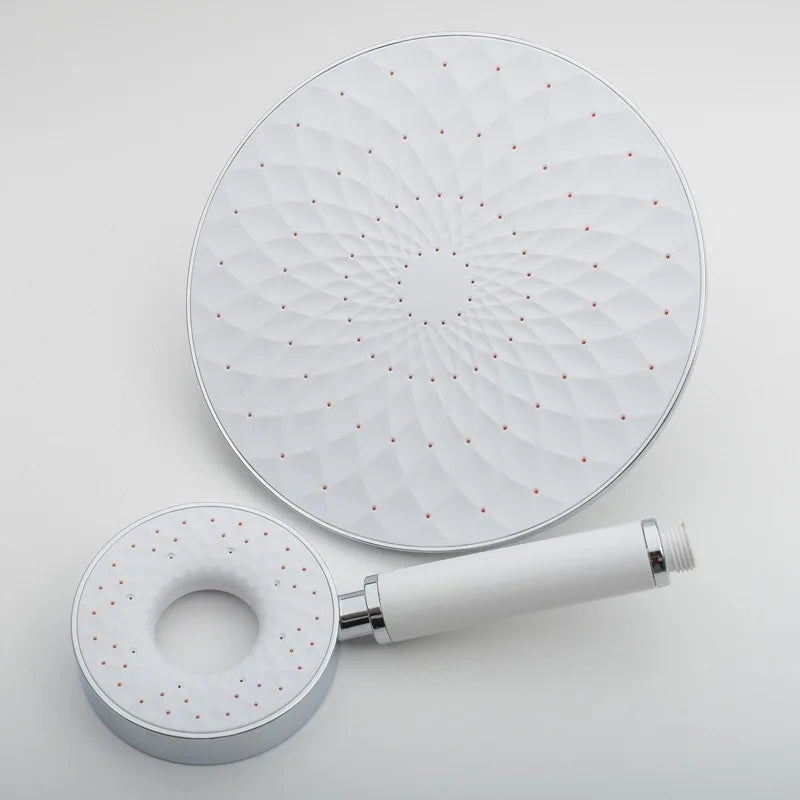 Satin Chrome Shower Accessories