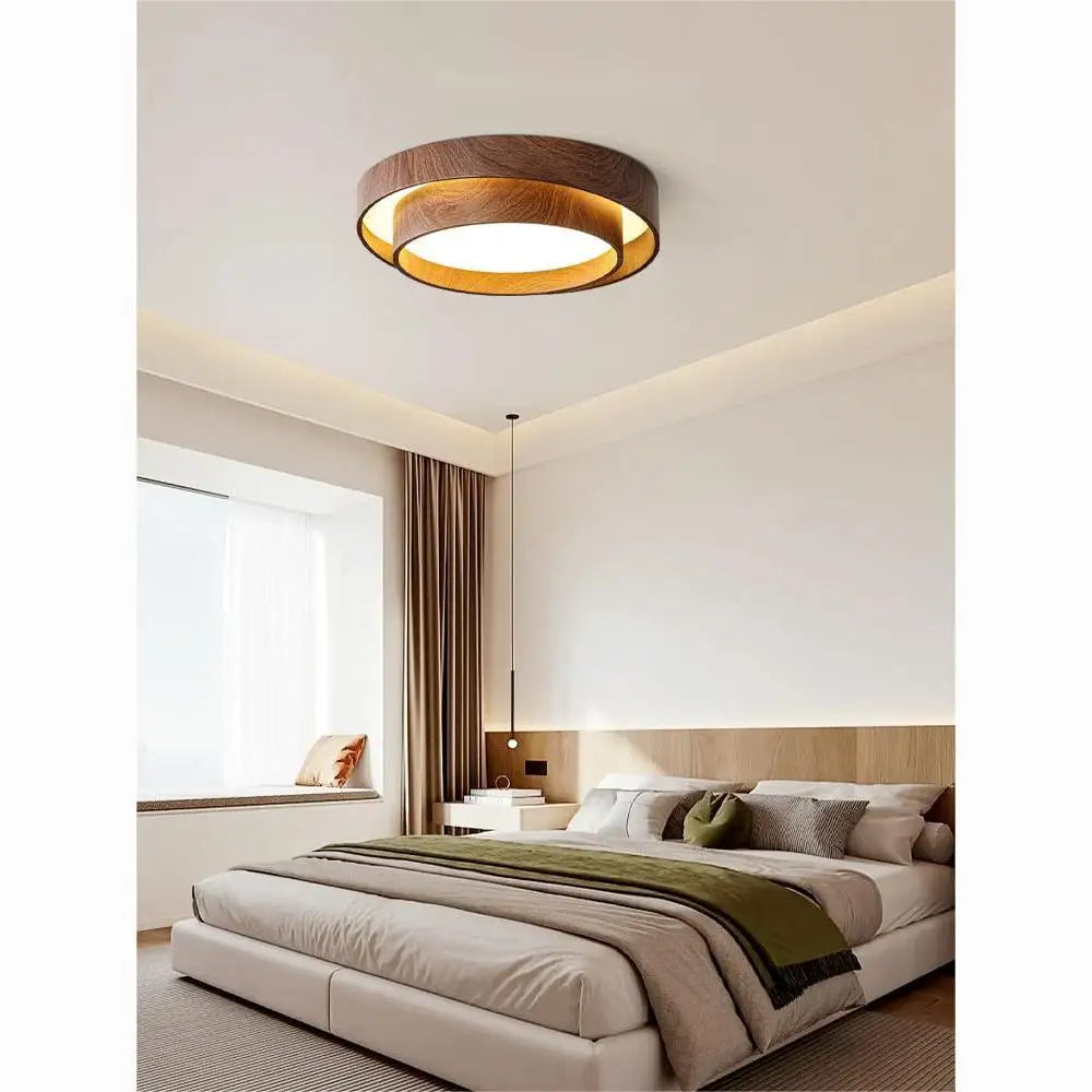 Walnut Ceiling Light