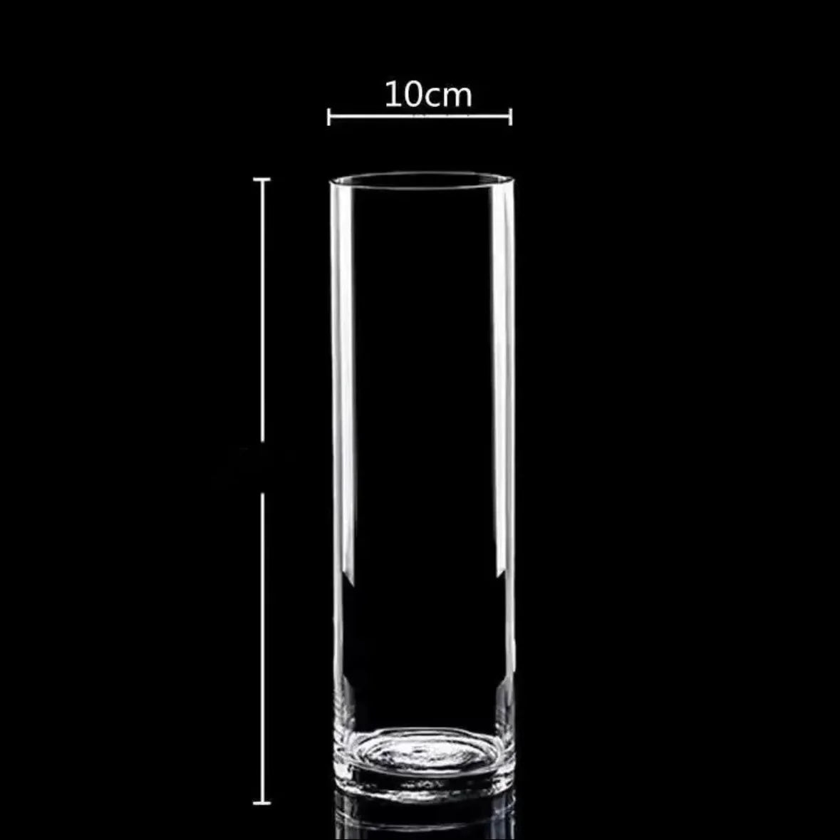 Acrylic Flower Vase Transparent Decorative