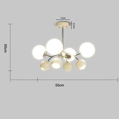 DecorBites™ Cream Living Room Pendant Lamp Magic Bean Restaurant Medieval Bedroom Light