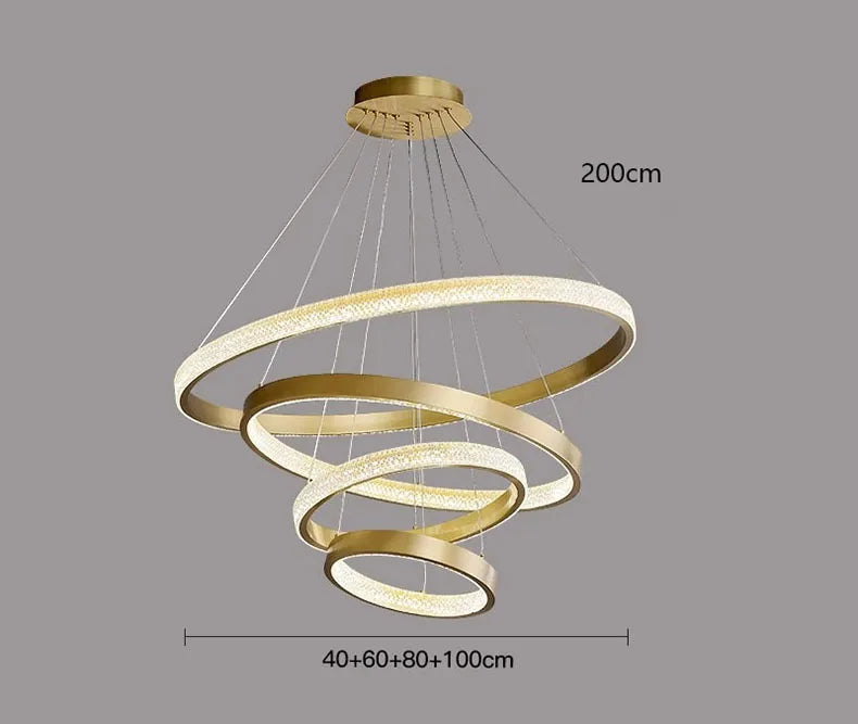 Chrome LED Pendant Light