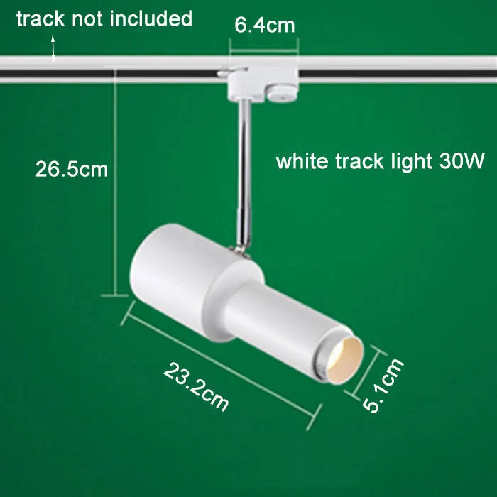 DecorBites™ Adjustable Focus LED Track Lights for Commercial Spaces