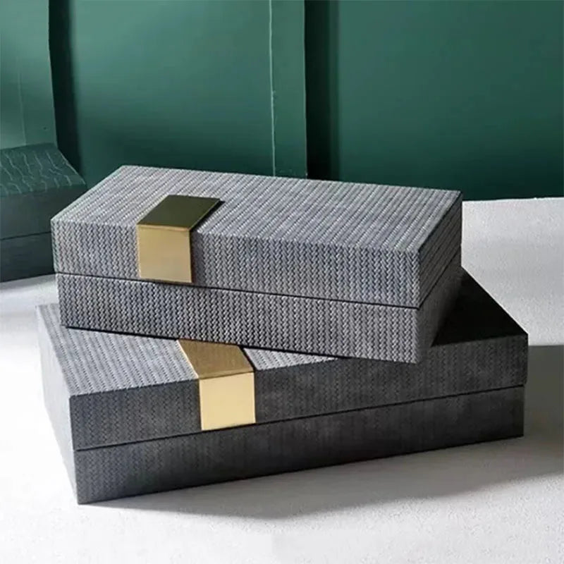 Leather Jewelry Storage Box