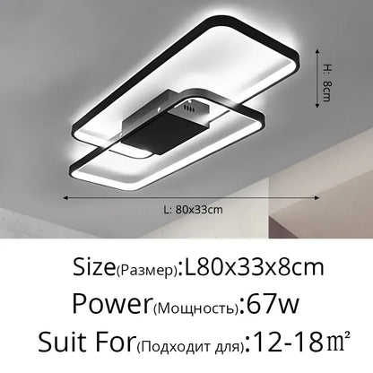 DecorBites™ Dimmable Ceiling Chandeliers for Living Bedroom Dining Room Lighting