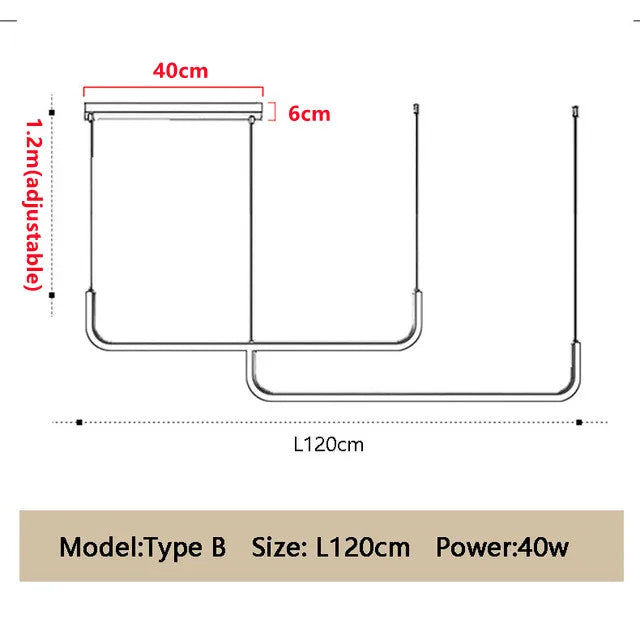 Contemporary Dimmable Pendant Light