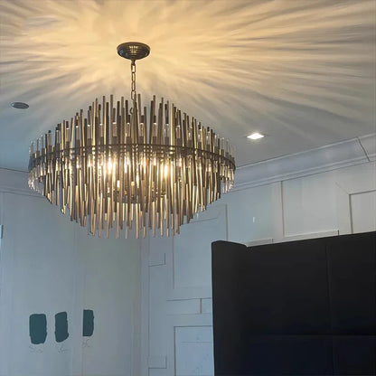 DecorBites™ Brass Pendant Light Fixture Italian Designer Hanglamp for Villa Decoration