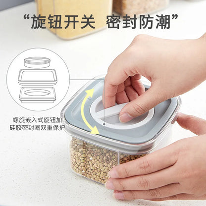 DecorBites™ Hermetic Food Storage Containers Kitchen Organizer - Bulk Preservation Box Organizers