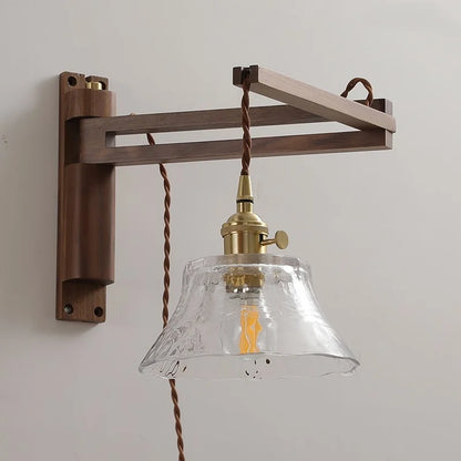 DecorBites™ Clear Glass LED Wall Sconce Modern Stair Light Fixture Home Decor