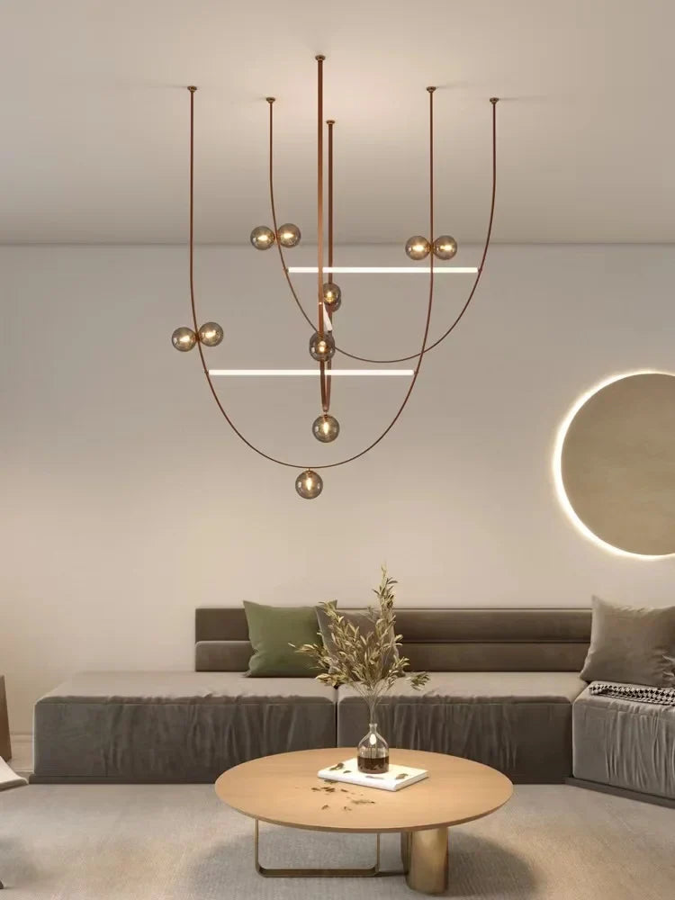 Leather Minimalist LED Lighting