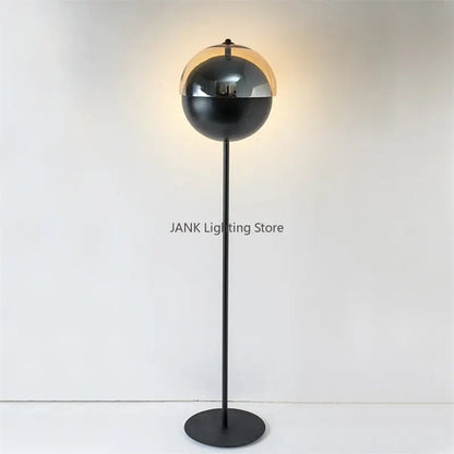 DecorBites™ Glass Hemisphere LED Floor Lamp for Bedroom Living Room, High-end Decor Lighting