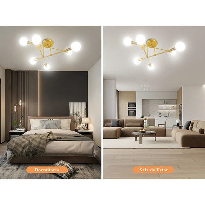 DecorBites™ LED Ceiling Chandelier Pendant Light for Kitchen Living Room Home Decor