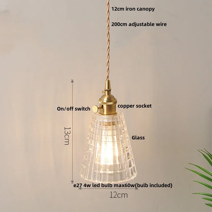 DecorBites™ Iron Lampshade LED Pendant Lights, Adjustable Modern Hang Lamp