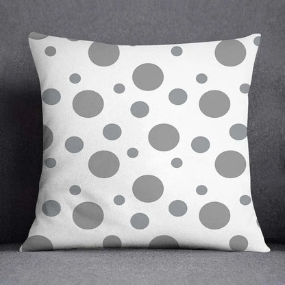 DecorBites™ Geometric Floral Print Lumbar Pillow Case 45X45cm Sofa Cushion Cover