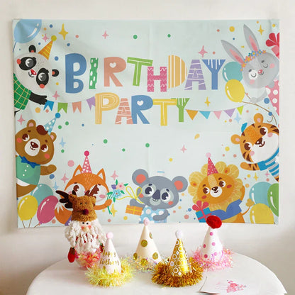 DecorBites™ Birthday Wall Tapestry Decoration Party Bedroom Hanging Cloth