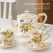 Gold Edge Ceramic Set