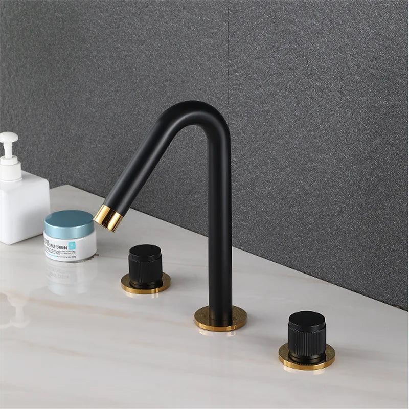 Gold Chrome Wall Faucet